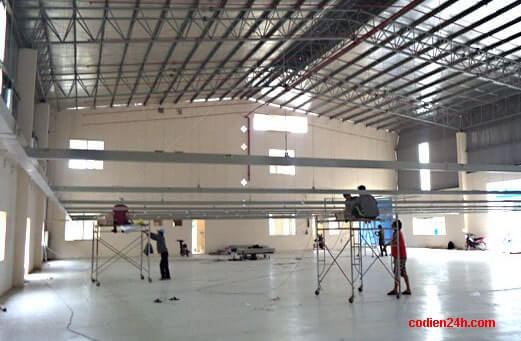 Thiết kế, thi công, bảo trì điện nhà xưởng khu công nghiệp Phụng Hiệp, Hà Nội
